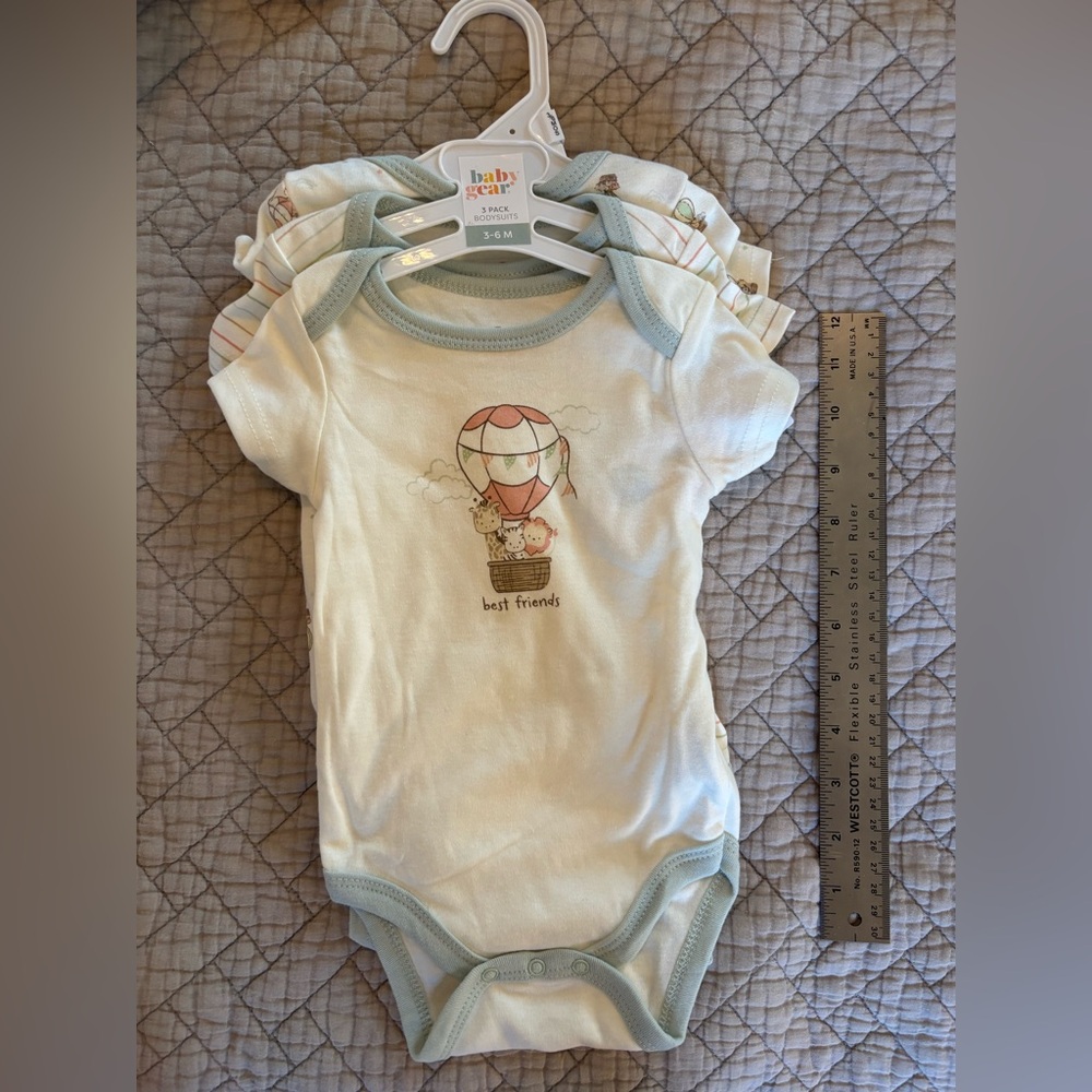 NWT Set of 3 Onesies 3-6 Months